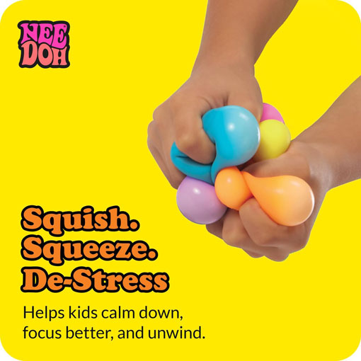 Rainboh Teenie - Sensory Squeeze Toy - Contains 6 Mini Groovy Globs - Image 4