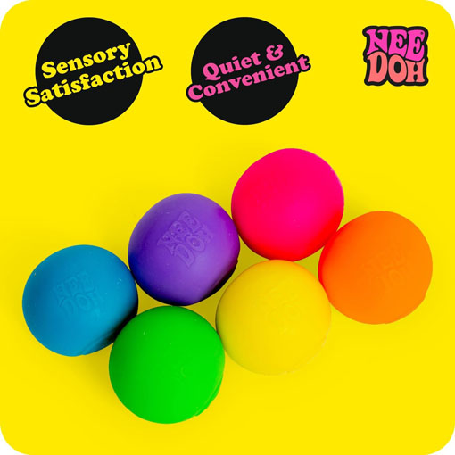 Rainboh Teenie - Sensory Squeeze Toy - Contains 6 Mini Groovy Globs - Image 3