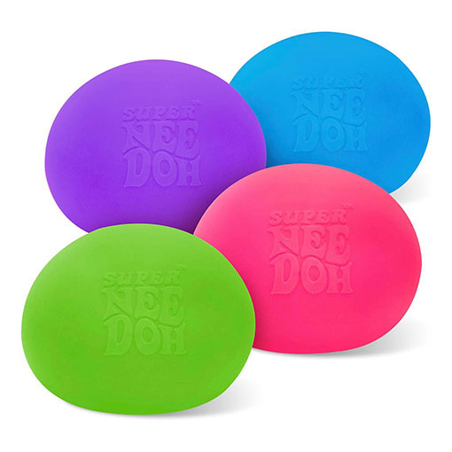 Original Super Stress Ball Fidget Toy - Huge 4.5" in Diameter - Ages 3+ - Image 4