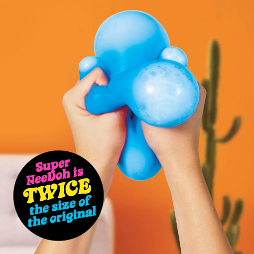 Original Super Stress Ball Fidget Toy - Huge 4.5" in Diameter - Ages 3+ - Image 5