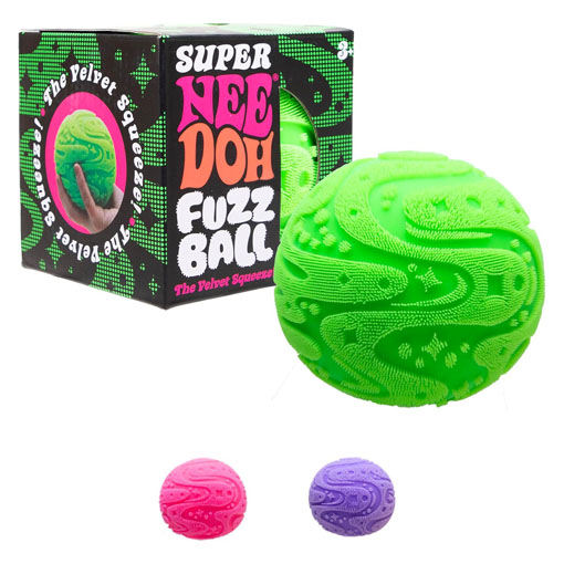 Super Fuzzball Stress Ball Fidget Toy