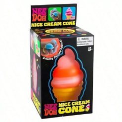 Cute Ice Cream Squeeze Toy - Blue/Orange/Pink