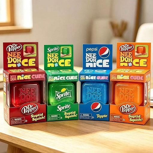 Cube Sensory Toy - Pepsi - Image 2